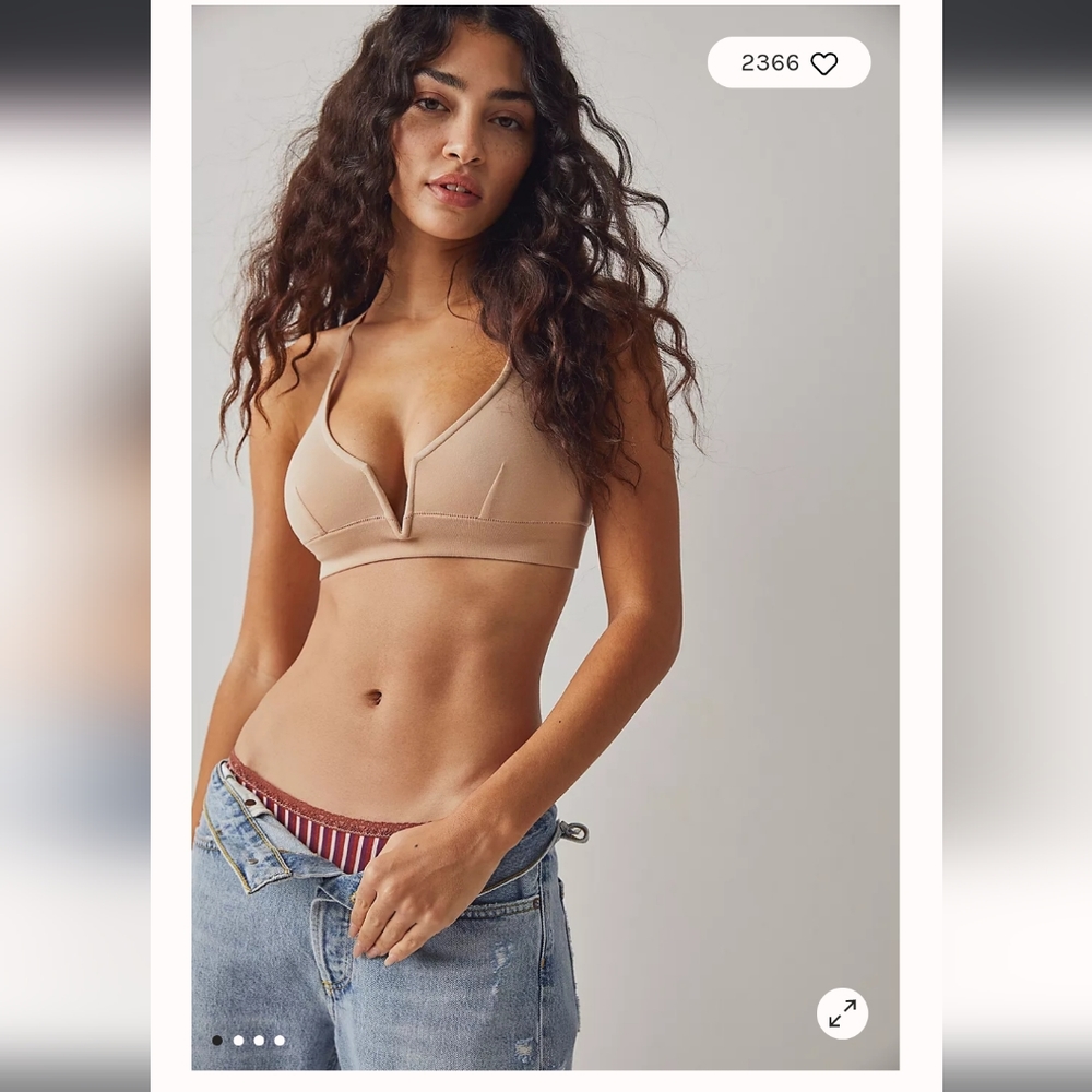 FP SKIN Gita organic bralette Size Large